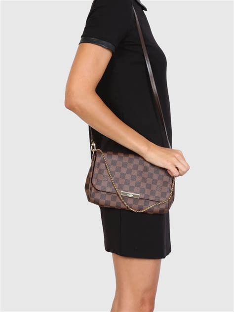 louis vuitton favorite mm damier ebene|louis vuitton damier neverfull price.